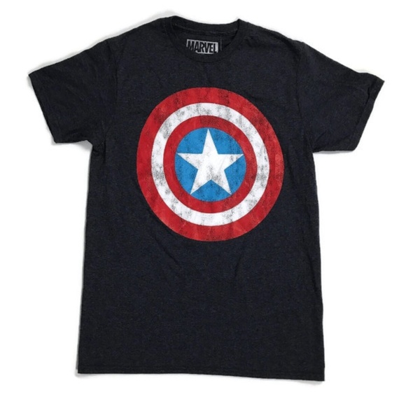 Marvel Other - Captain America Shield T-shirt MEDIUM NWT